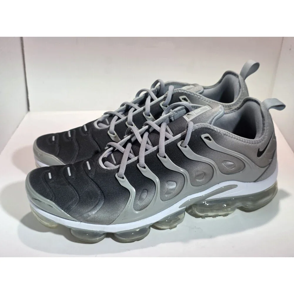 Nike Air Vapormax Plus Size 14 Wolf Grey Black White Mens Sneaker 924453-007